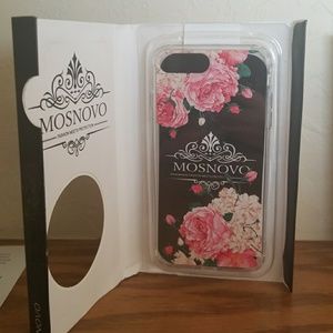 IPhone 7 Plus Case Clear with Roses